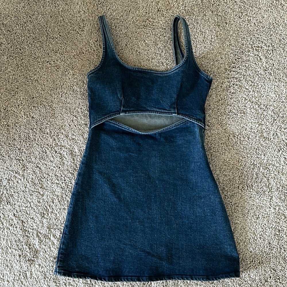 Zara size M denim dress